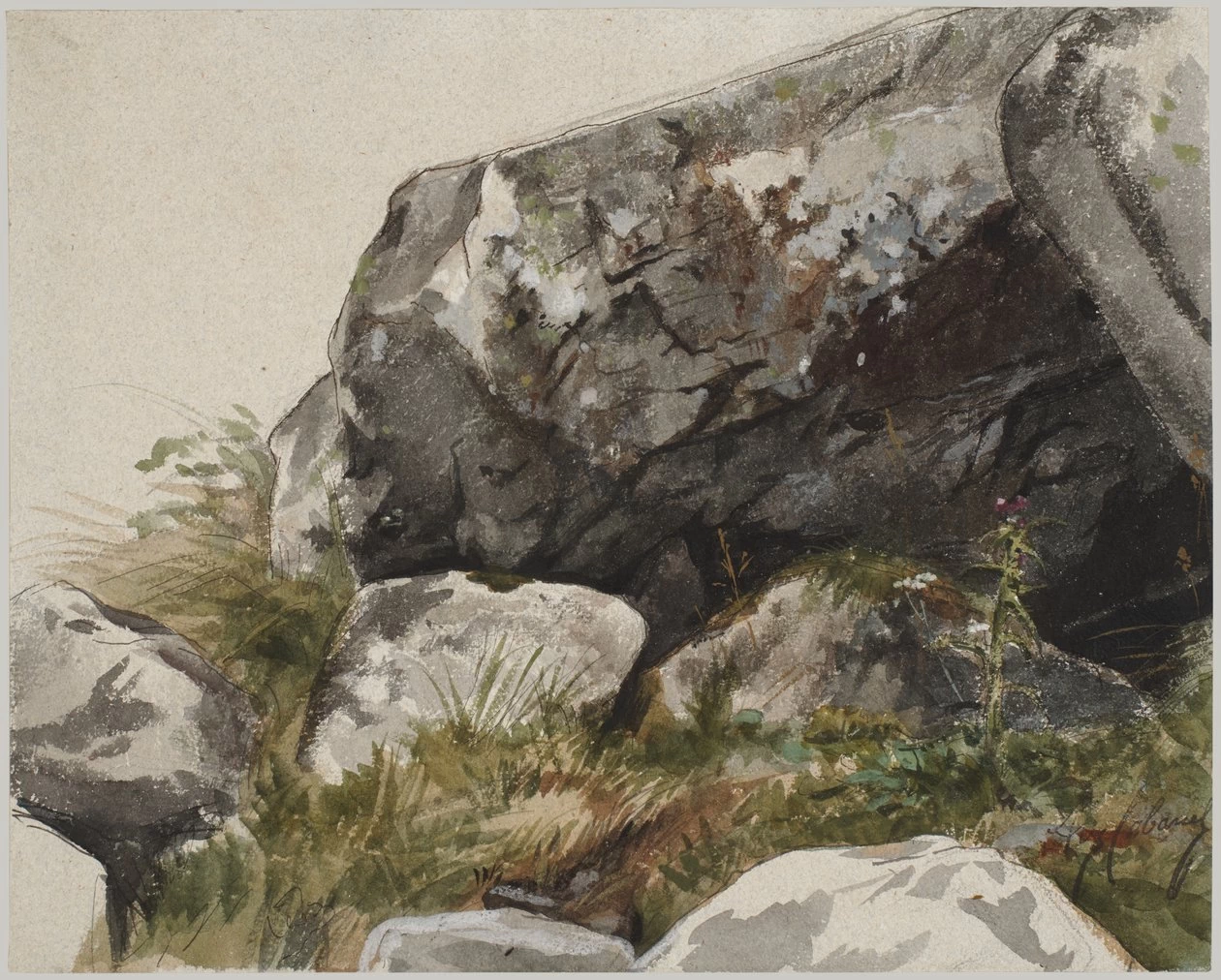 Paesaggio roccioso